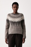 Marc O'Polo sweter damski z wełną beżowy 5000016172