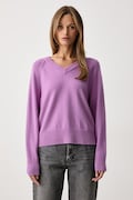 Marc O'Polo sweter damski wełniany fioletowy 5000013447