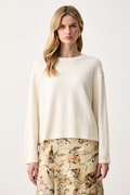 Marc O'Polo sweter damski wełniany beżowy 5000012199