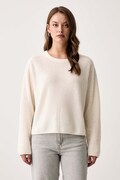 Marc O'Polo sweter damski z wełną beżowy 5000012089