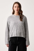 Marc O'Polo sweter damski z wełną szary 5000012089