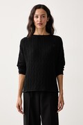 DKNY sweter damski czarny DJ5R0917