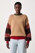 Max&Co. sweter damski wełniany VOLARE beżowy 2626366113200