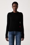 Max&Co. sweter damski wełniany CAPO czarny 2626366103200