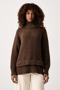 Max&Co. sweter damski wełniany FILANTE brązowy 2626366084200
