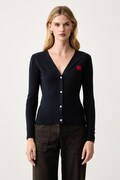 Max&Co. kardigan damski z dodatkiem kaszmiru GIORNO granatowy 2626346013200