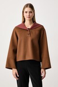 Max&Co. krótki płaszcz damski wełniany VISCHIO brązowy 2626086093200