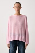 Max&Co. sweter damski z wełną STAMPA różowy 2626366091200