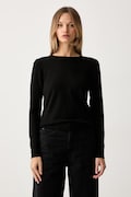 ViCOLO sweter damski z wiskozą czarny 2AC2056