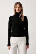 ViCOLO golf damski z wiskozą czarny 2AC2052