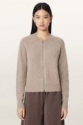 AllSaints kardigan damski z dodatkiem wełny EFFIE beżowy W013KF