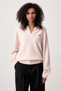 Lacoste sweter damski kaszmirowy różowy AF2610
