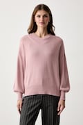 iBlues sweter damski z wełną IBLPARAGGI różowy 2627366032200