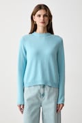 iBlues sweter damski z wełną IBLAFONA niebieski 2627366141200