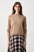 iBlues sweter damski z wełną IBLAFONA beżowy 2627366141200