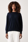 Marella sweter damski z wełną Emme by Marella granatowy 2625366342200