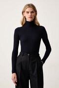 Marella sweter damski z dodatkiem wełny MLLERESIA granatowy 2623366312200
