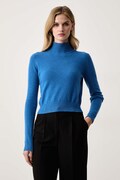 Marella sweter damski wełniany MLLZUCCA niebieski 2623366212200