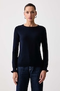 Marella pulover pentru femei cu vâscoză Emme by Marella bleumarin 2625366071200