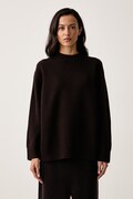 Pinko sweter damski wełniany brązowy 107872 A3P4