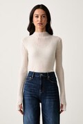 Pinko sweter damski wełniany beżowy 107834 A2Z6