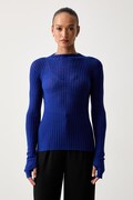 Pinko pulover za žene od vune plavi 107834 A2Z6