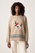 Weekend Max Mara πουλόβερ γυναικείο μάλλινο WKDPAVIDI μπεζ 2625366232600