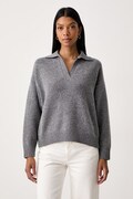 Weekend Max Mara sweter damski wełniany WKDAGRE szary 2625366222600
