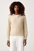Weekend Max Mara sweter damski wełniany WKDLASER szary 2625366182600