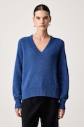 Weekend Max Mara s prímesou vlny WKDVISITA modrá 2625366162600