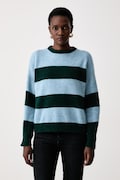 Weekend Max Mara sweter damski z dodatkiem wełny WKDTUONO niebieski 2625366152600