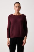 Weekend Max Mara sveter dámsky s vlnou WKDXENO burgundský 2625366112600