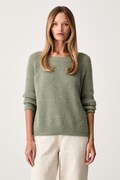 Weekend Max Mara sveter dámsky s vlnou WKDXENO zelený 2625366112600