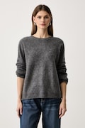 Weekend Max Mara sweter damski wełniany WKDECO szary 2625366072600
