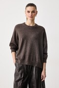Weekend Max Mara пуловер дамски от кашмир WKDDETTO кафяв 2625366022600