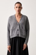 Weekend Max Mara kardigán dámsky vlnený WKDFILMATO sivý 2625346102600
