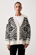 Weekend Max Mara kardigan damski wełniany WKDBELGIO czarny 2625346072600
