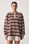 adidas Originals pulover ženski Advanced Archive bordo LG4083