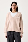 adidas Originals pulover pentru femei Essentials Knit portocaliu KR9175