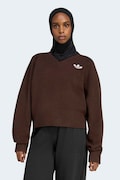 adidas Originals sweter damski Essentials Knit brązowy IA4444