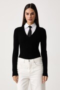 Morgan sweter damski czarny MCRAVAT