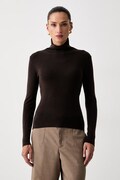 Seventy Venezia sweter damski z dodatkiem wełny brązowy MT4154_990377