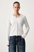 Tommy Jeans kardigan dámský šedý DW0DW23458