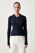 Tommy Jeans sweter damski granatowy DW0DW23354