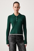 Tommy Jeans sweter damski zielony DW0DW23354