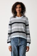 Tommy Jeans sweter damski bawełniany niebieski DW0DW23360