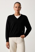 Calvin Klein Jeans sweter damski z wełną czarny LV047H371G