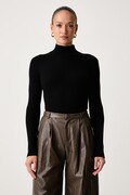 Calvin Klein poludolčevita ženska vunena crna LV044H352G