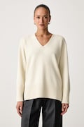 Calvin Klein pulover pentru femei din lână bej LV044H325G