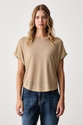 United Colors of Benetton блуза дамска с вискоза жълта 13I8D10H0